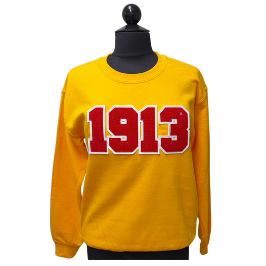 1913 Chenille Sweatshirts