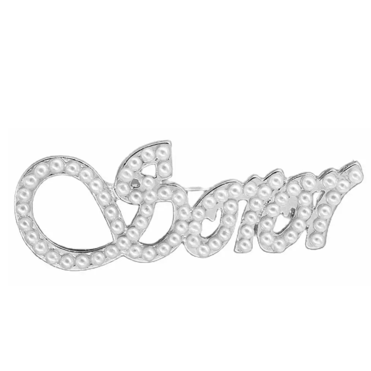 Pearl Soror Lapel Pin