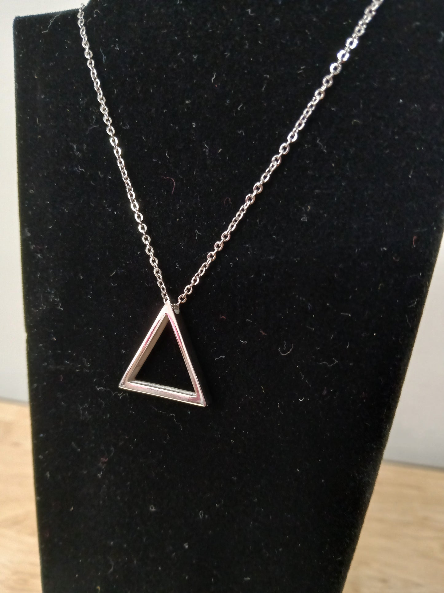 Delta Symbol Necklace