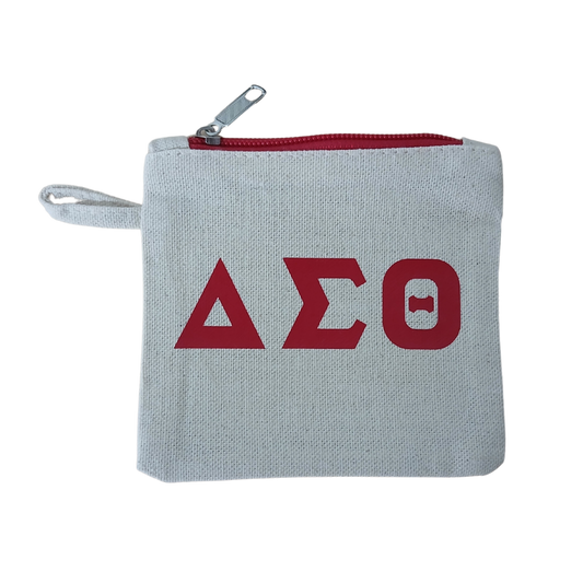 DST Canvas Card Pouch