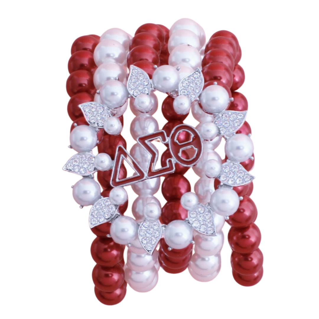 Five Strand Pearl Bracelet