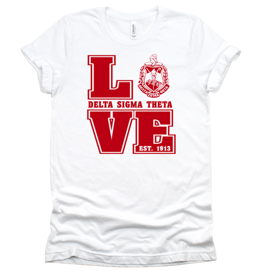 Delta Love Tee