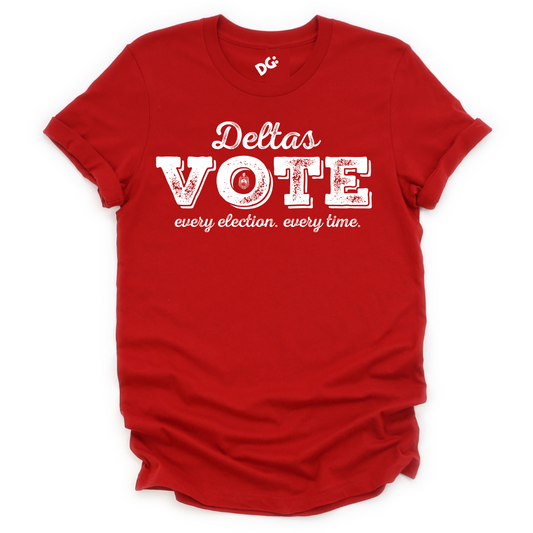 Deltas Vote Tee