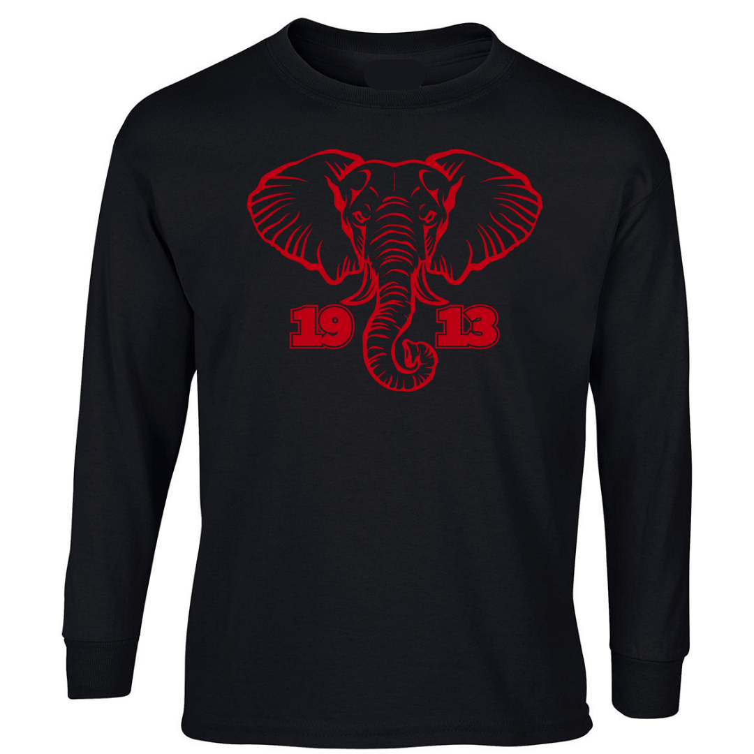 Elephant 1913 Flock LS Tee