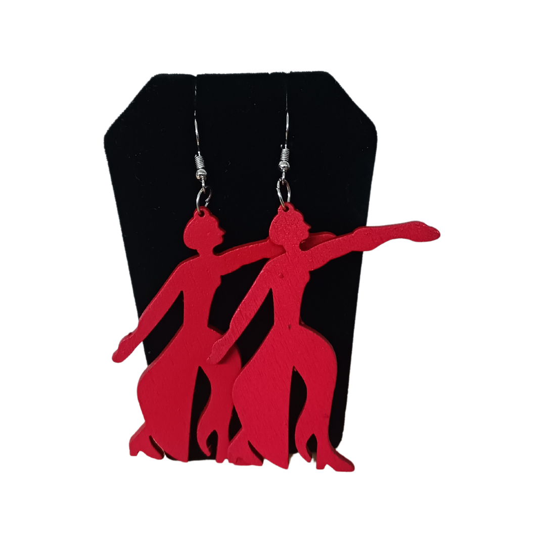 Fortitude Wood Earrings