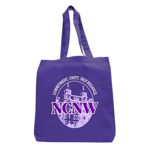 NCNW House Logo Tote Bag