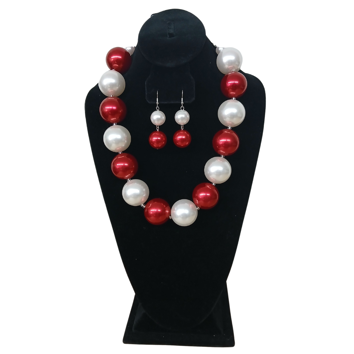Dual Hue Pearl and Earring Sets