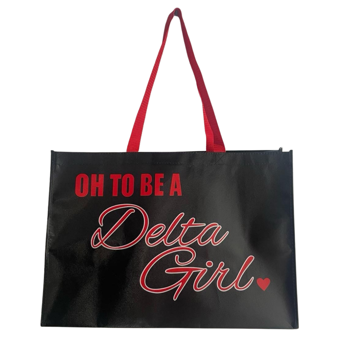 "Oh to Be a Delta Girl" Shopping Bag