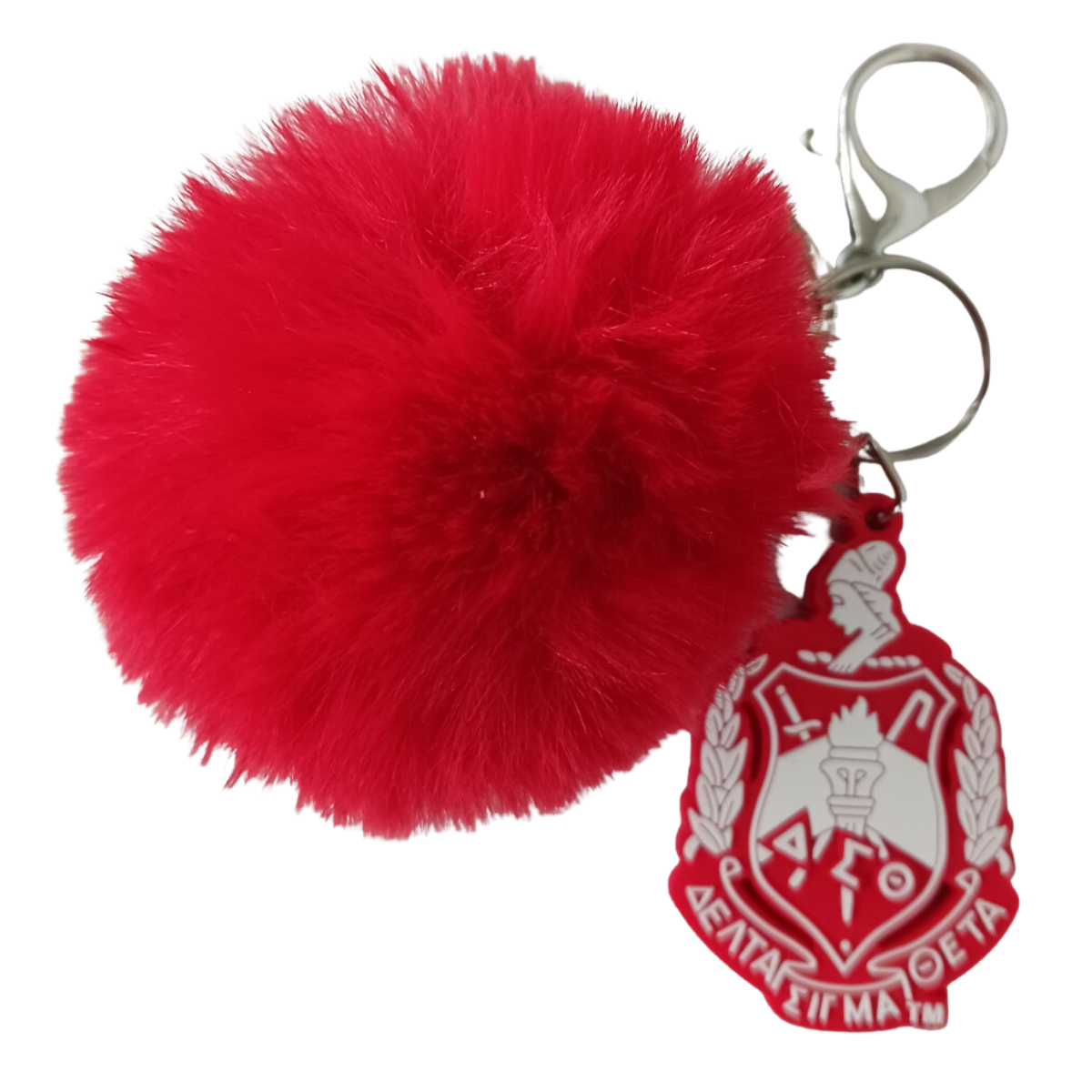 Crest Puff Keychain