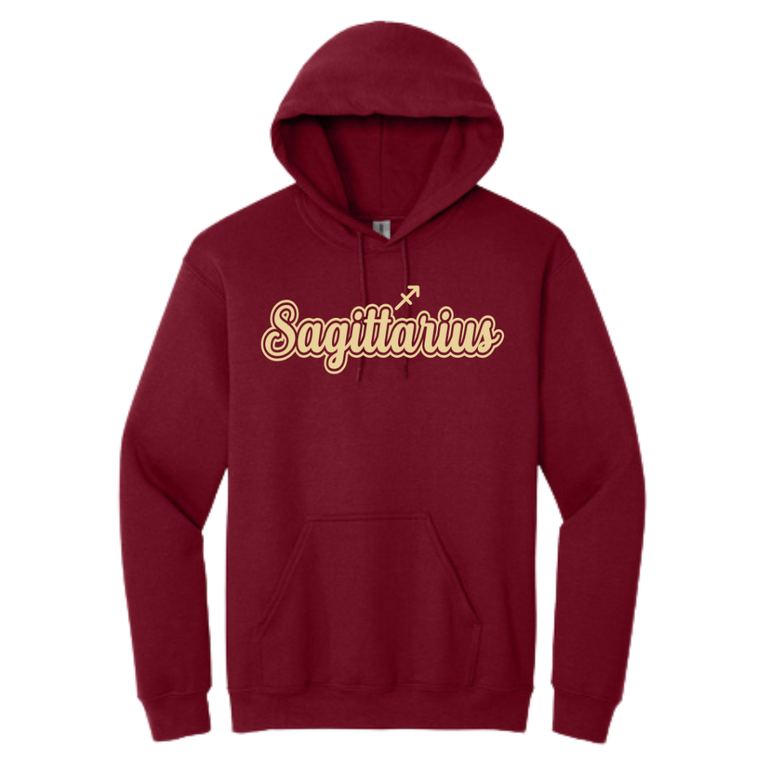 Zodiac Script Hoodie