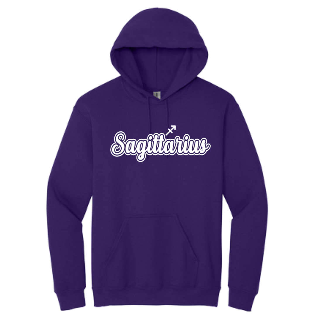 Zodiac Script Hoodie