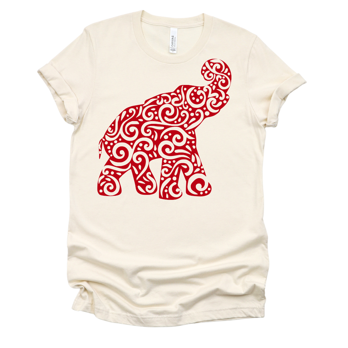 Swirl Elephant Tee