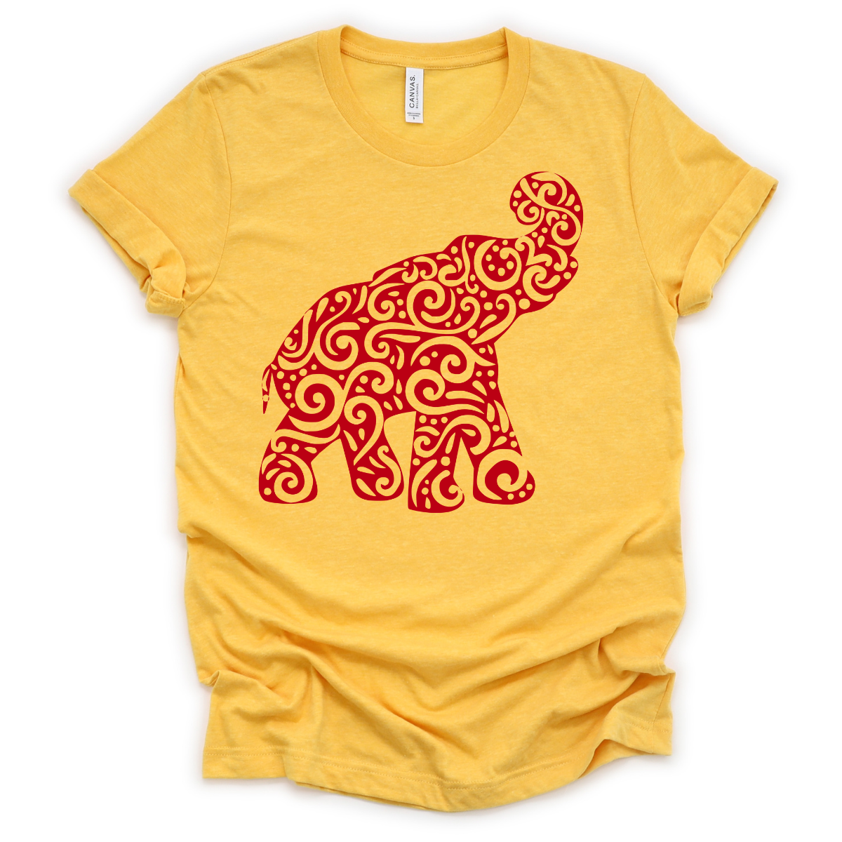 Swirl Elephant Tee