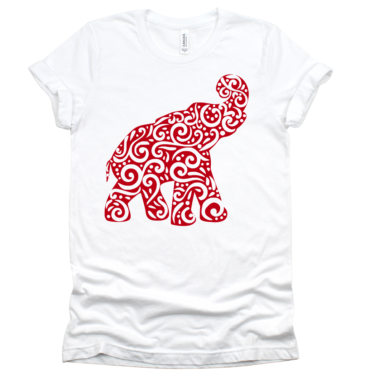 Swirl Elephant Tee