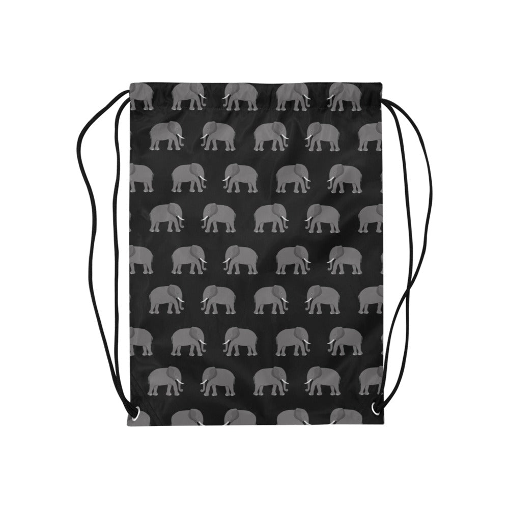 Elephant Drawstring Bag