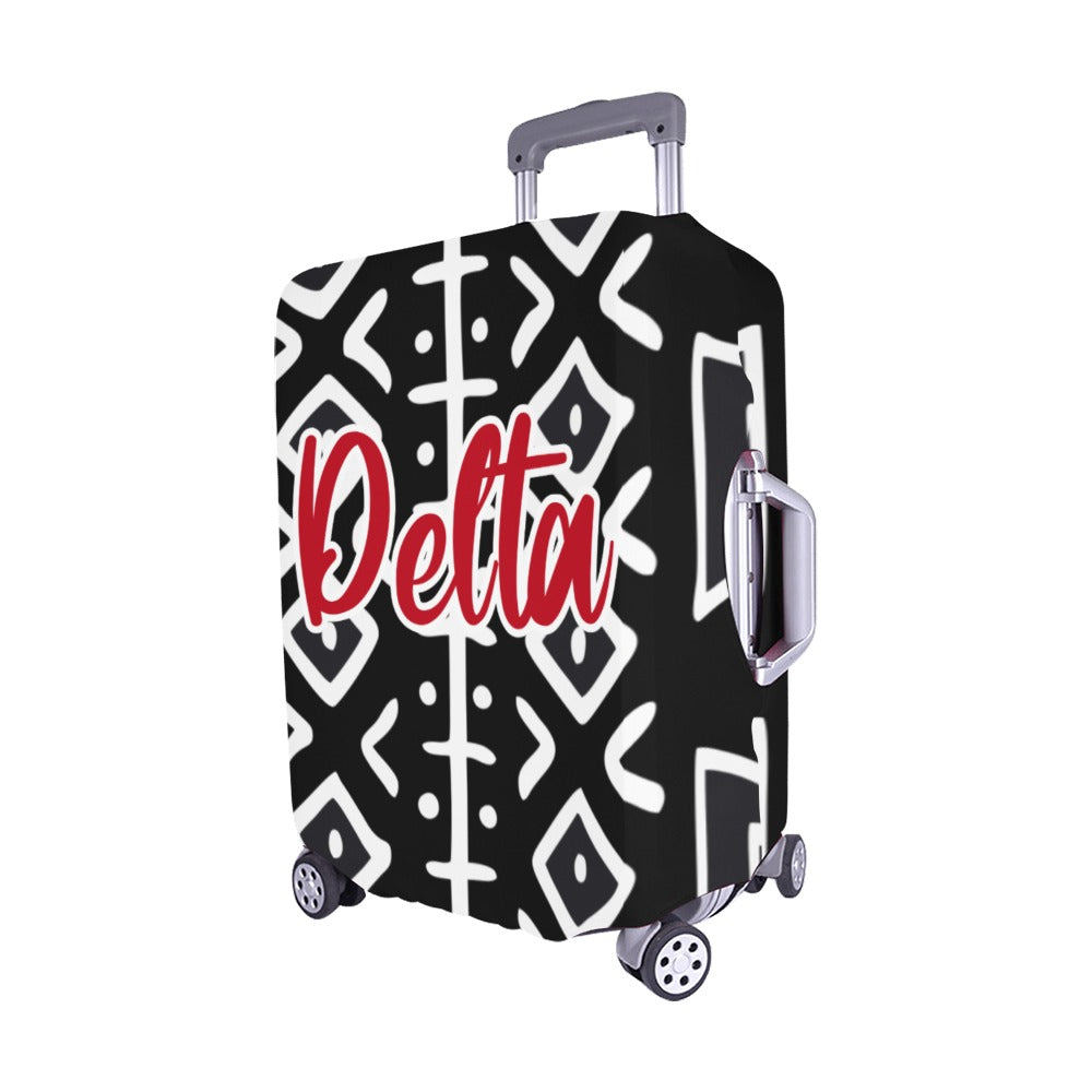 African Print Luggage Covers