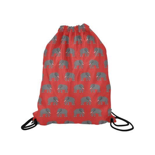 Elephant Drawstring Bag