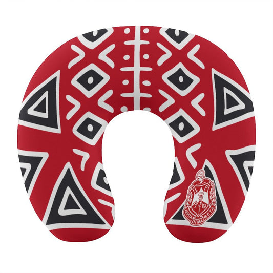 African Print Neck Pillow