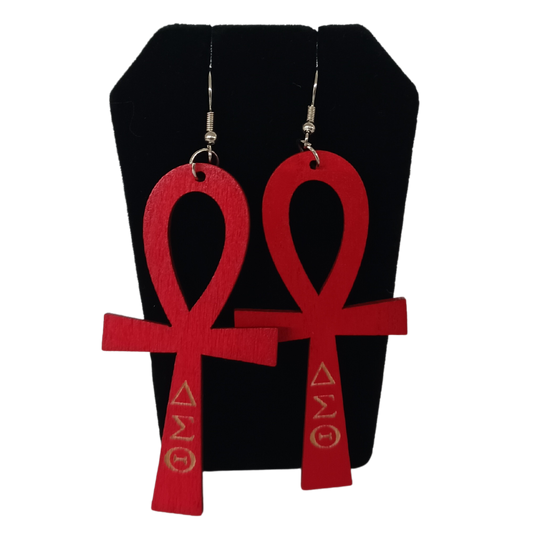 Ankh DST Earrings