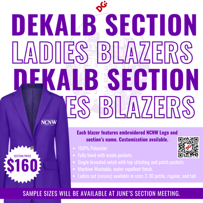 NCNW DeKalb Section Ladies Blazers