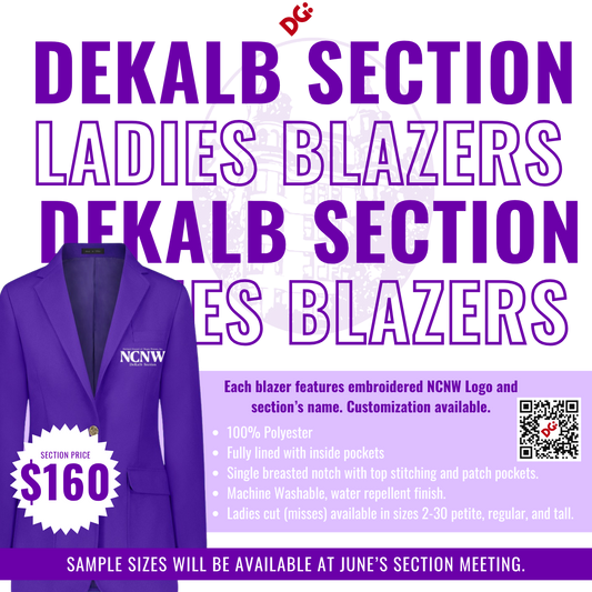 NCNW DeKalb Section Ladies Blazers