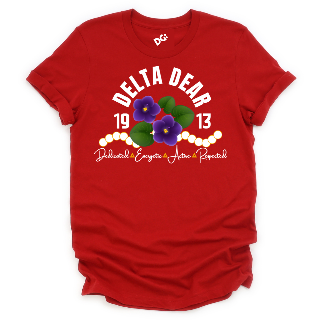 Delta DEAR Violet Tee