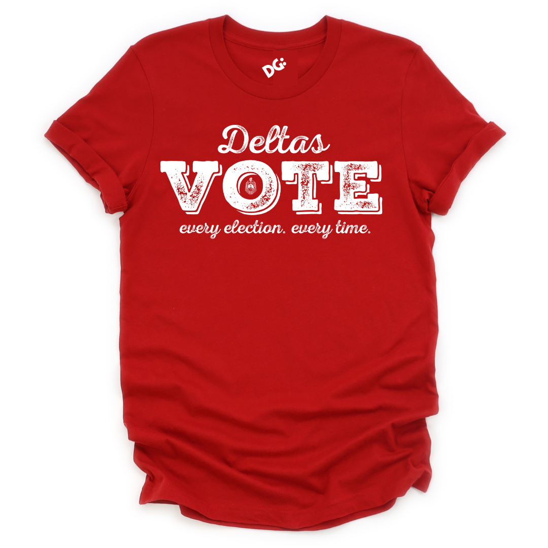 Deltas Vote Tee