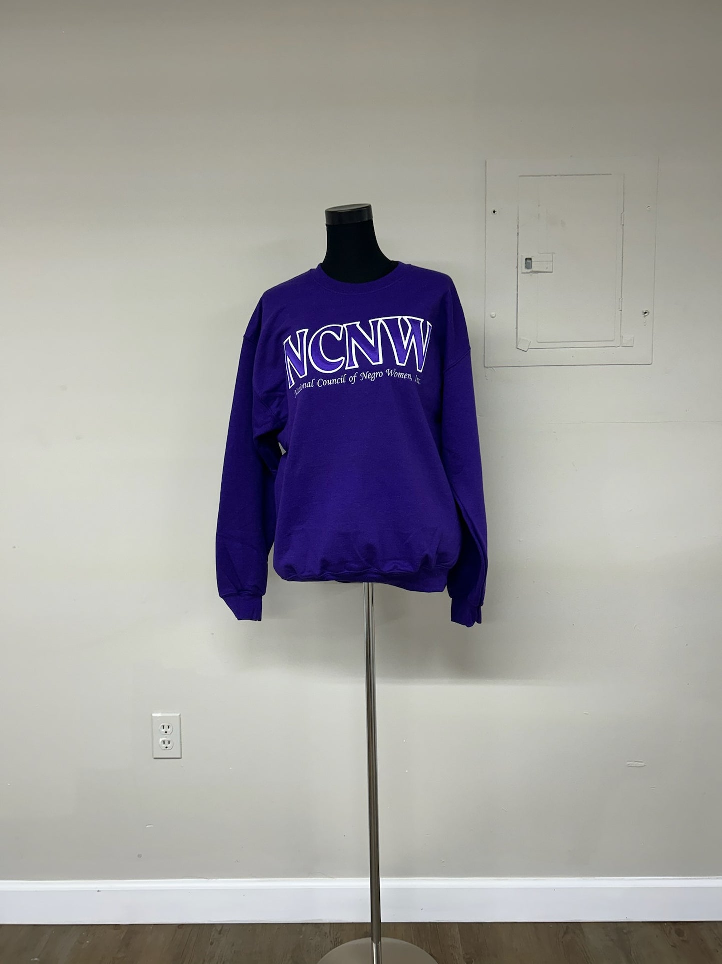 NCNW Embroidered Applique Sweatshirt