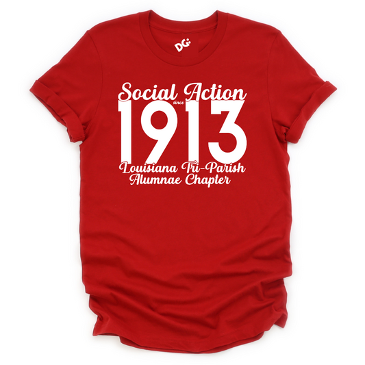 LA Tri-Parish Alumnae Chapter Social Action Tee