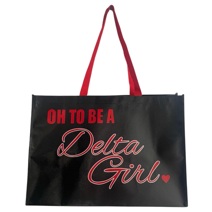 "Oh to Be a Delta Girl" Shopping Bag